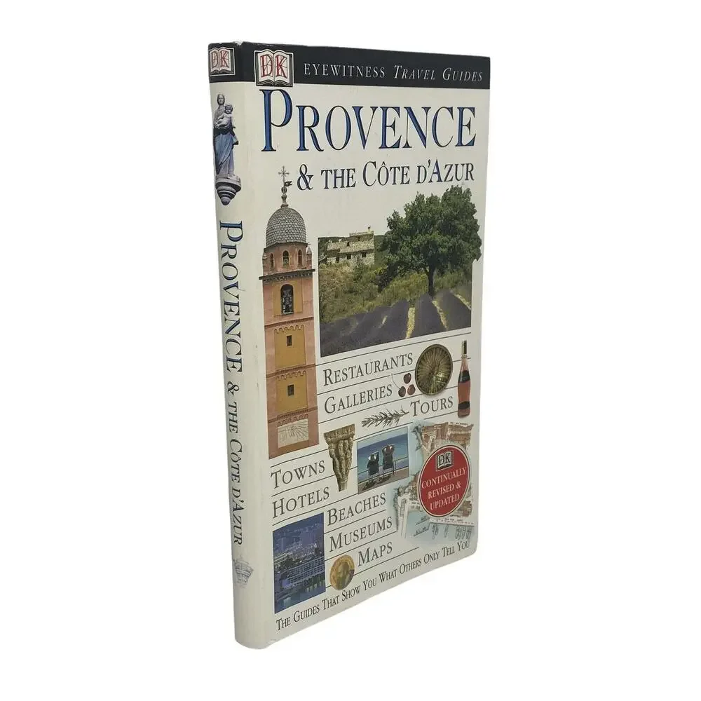 Provence & The Cote D’Azur: DK Travel Guides Revised 2001 Maps Photos 264 Pages